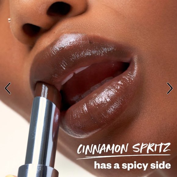 Kosas Wet Stick Moisturizing Shiny Sheer Lipstick with Ceramides Cinnamon Spritz - Picture 4 of 7